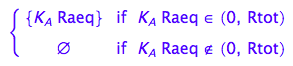 piecewise([K_A*Raeq in Dom::Interval(0, Rtot), {K_A*Raeq}], [not K_A*Raeq in Dom::Interval(0, Rtot), {}])