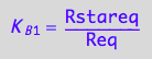 K_B_1 = Rstareq/Req